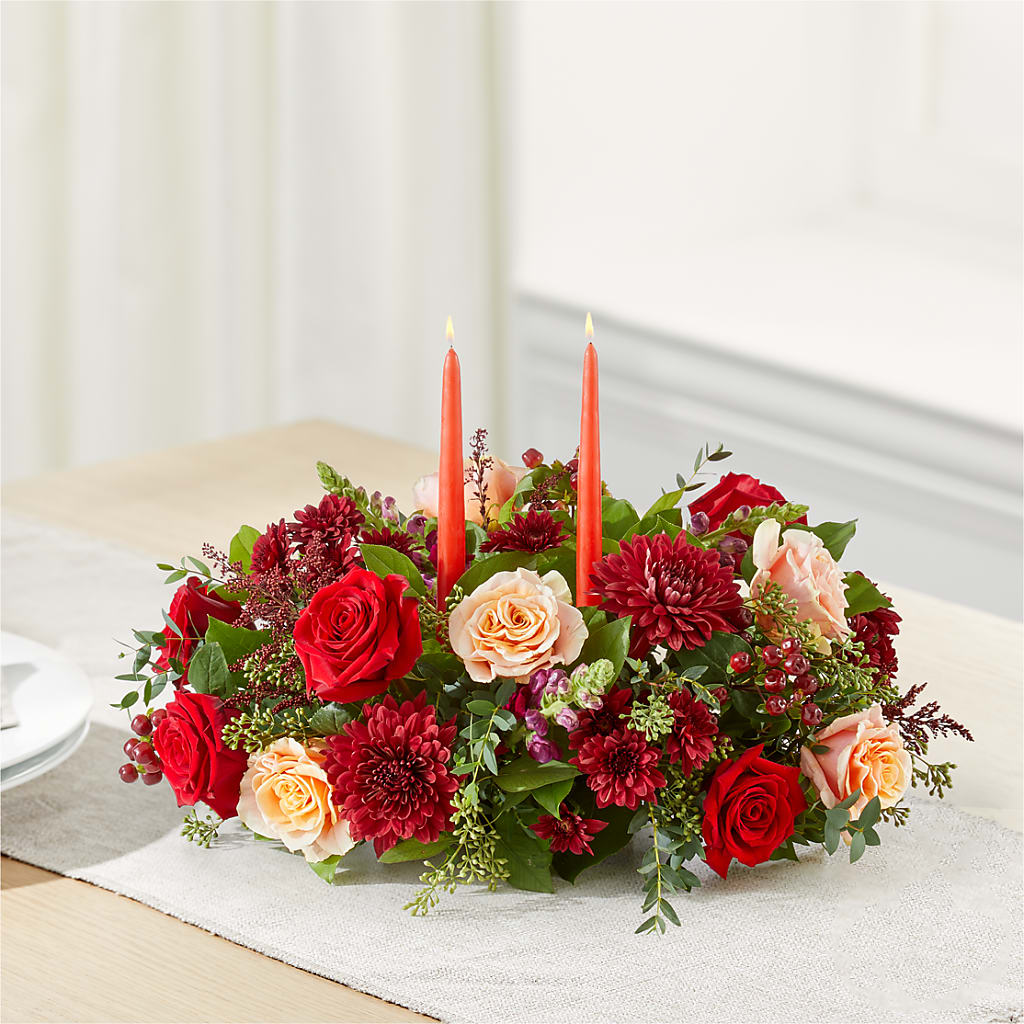 Most Thankful Centerpiece – ANGEL'S FLOWERS AND GIFTS, San Jose CA