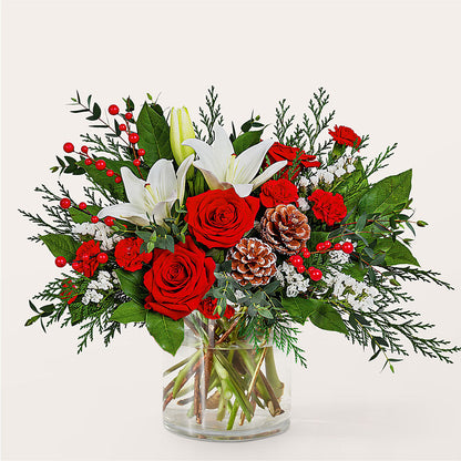 Best in Snow Bouquet – ANGEL'S FLOWERS AND GIFTS, San Jose CA