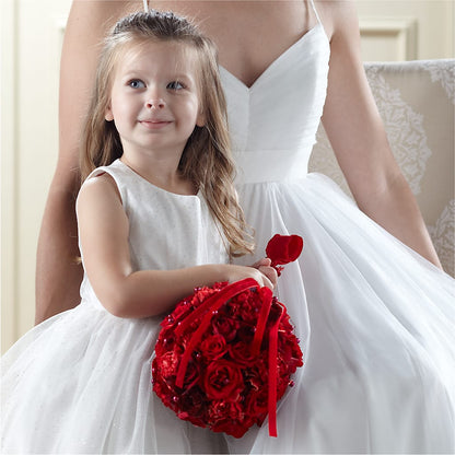Pure at Heart Flower Girl Arrangement – ANGEL'S FLOWERS AND GIFTS, San Jose CA
