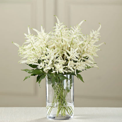 White Astilbe Bouquet – ANGEL'S FLOWERS AND GIFTS, San Jose CA