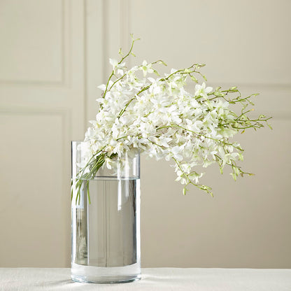 White Dendrobium Bouquet – ANGEL'S FLOWERS AND GIFTS, San Jose CA